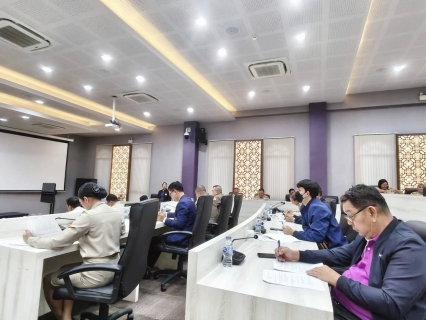 ไฟล์แนบ กปภ.สาขาภูเก็ต เข้าร่วมประชุมเชิงบูรณาการหัวหน้าส่วนราชการ หัวหน้าหน่วยงานรัฐวิสาหกิจ ผู้บริหารองค์กรปกครองส่วนท้องถิ่น กำนัน ผู้ใหญ่บ้าน แพทย์ประจำตำบล และสารวัตรกำนัน ตำบลกมลาทุกหมู่บ้าน และคณะกรรมการบริหารงานอำเภอกะทู้ (ก.บ.อ.กะทู้) ประจำเดือน พฤษภาคม 2568