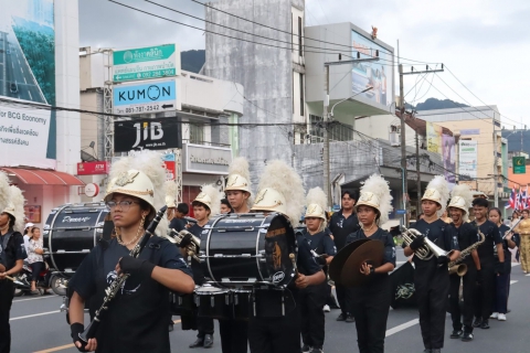 ไฟล์แนบ การประปาส่วนภูมิภาคสาขาท้ายเหมืองเข้าร่วมริ้วขบวนแห่ งานสมโภชศาลหลักเมืองจังหวัดพังงา