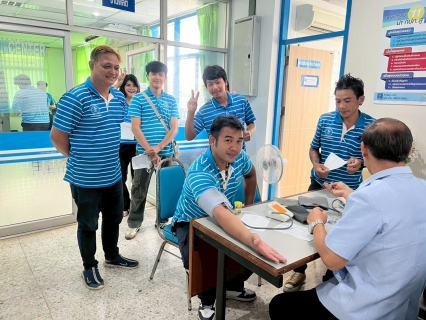 ไฟล์แนบ การประปาส่วนภูมิภาคสาขาบ้านไผ่ ร่วมตรวจสุขภาพประจำปี 2568