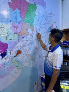 ไฟล์แนบ กปภ.สาขาสมุทรสาคร (พ) ดำเนินการปรับพื้นที่การจ่ายน้ำ
