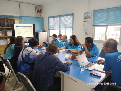 ไฟล์แนบ กปภ.สาขาหนองบัวแดง จัดกิจกรรม Morning Talk ครั้งที่ 8/2568 ประจำเดือน พฤษภาคม 2568
