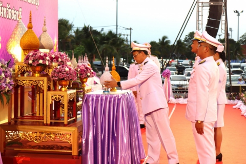 ไฟล์แนบ กปภ.สาขาชลบุรี (พ) สนับสนุนน้ำดื่ม และร่วมกิจกรรมเฉลิมพระเกียรติสมเด็จพระนางเจ้าฯ พระบรมราชินี เนื่องในโอกาสวันเฉลิมพระชนมพรรษา 3 มิถุนายน 2568