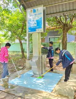 ไฟล์แนบ กปภ.สาขาปทุมธานี รายงานผลการดำเนินการทำความสะอาดแท่นน้ำประปาดื่มได้ เพื่อสร้างความพึงพอใจ ประทับใจ และความมั่นใจในคุณภาพน้ำของ กปภ. ให้กับลูกค้าประจำเดือนพฤษภาคม 2568