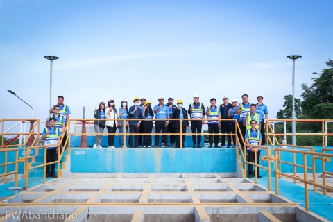 ไฟล์แนบ กปภ.บ้านฉาง นำกองวินัยสำนักงานใหญ่ ชมสถานีผลิตน้ำมาตรฐาน ISO