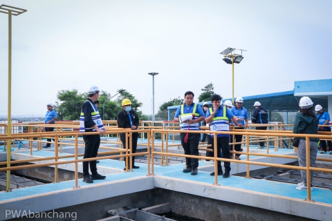 ไฟล์แนบ กปภ.บ้านฉาง นำกองวินัยสำนักงานใหญ่ ชมสถานีผลิตน้ำมาตรฐาน ISO