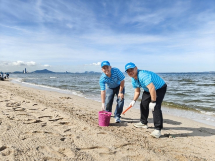 ไฟล์แนบ กปภ.ข.1 จัดกิจกรรมเก็บขยะชายหาดบางแสน ปี 9 ประจำปี 2568