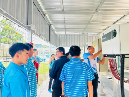 ไฟล์แนบ การประปาส่วนภูมิภาคสาขาตะกั่วป่า ร่วมเดินทางศึกษาดูงานระบบผลิตน้ำประปา และระบบผลิตไฟฟ้าจากโซลาเซลล์ Solar Roottop  ณ การประปาส่วนภูมิภาคสาขาภูเก็ต