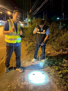ไฟล์แนบ กปภ.สาขาท่ามะกาลงพื้นที่สำรวจหาท่อแตกท่อรั่ว