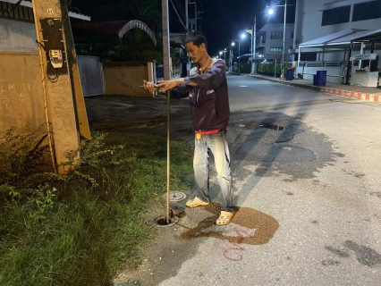 ไฟล์แนบ กปภ.สาขาเพชรบุรี ดำเนินการทำ STEP TEST สำรวจหาท่อแตกรั่วเชิงรุก พื้นที่ที่มีน้ำสูญเสียสูง  