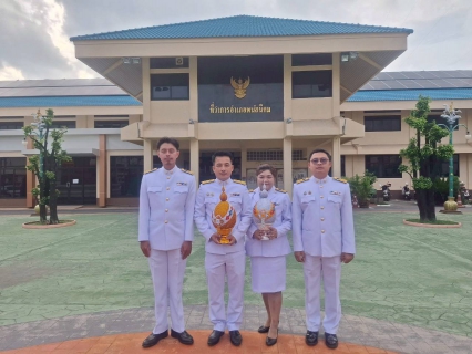 ไฟล์แนบ กปภ.สาขาพนัสนิคม เข้าร่วม พิธีถวายเครื่องราชสักการะและวางพานพุ่ม และพิธีจุดเทียนถวายพระพรชัยมงคล เนื่องในโอกาสวันเฉลิมพระชนมพรรษา สมเด็จพระนางเจ้าสุทิดา พัชรสุธาพิมลลักษณ พระบรมราชินี