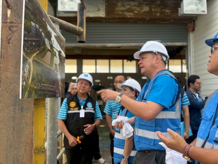 ไฟล์แนบ กปภ.สาขาหาดใหญ่(พ) ให้การต้อนรับ นางปาณิสรา ดวงสอดศรี ประธานอนุกรรมการ กปภ.และคณะ ศึกษาดูงาน โครงการก่อสร้างปรับปรุงขยาย กปภ.สาขาหาดใหญ่ - สงขลา