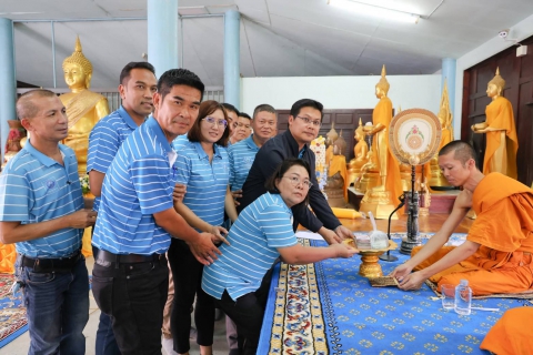 ไฟล์แนบ กปภ.สาขาเพชรบุรี ร่วมถวายเทียนจำนำพรรษา ทอดผ้าป่าสามัคคี มอบทุนการศึกษา และกิจกรรมจิตอาสา ณ วัดบ้านหม้อ (ประชารังษี) ปี 2568