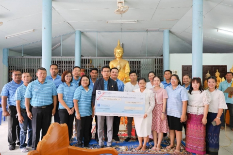 ไฟล์แนบ กปภ.สาขาเพชรบุรี ร่วมถวายเทียนจำนำพรรษา ทอดผ้าป่าสามัคคี มอบทุนการศึกษา และกิจกรรมจิตอาสา ณ วัดบ้านหม้อ (ประชารังษี) ปี 2568