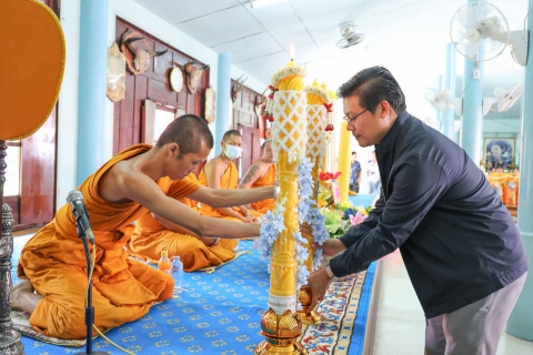 ไฟล์แนบ กปภ.สาขาเพชรบุรี ร่วมถวายเทียนจำนำพรรษา ทอดผ้าป่าสามัคคี มอบทุนการศึกษา และกิจกรรมจิตอาสา ณ วัดบ้านหม้อ (ประชารังษี) ปี 2568