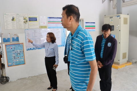 ไฟล์แนบ ผจก.กปภ.สาขามหาสารคาม พร้อมด้วยผู้บริหาร ตรวจติดตามโครงการโรงกรองน้ำสะอาด สถานีผลิตน้ำห้วยคะคาง ต.ตลาด อ.เมือง จ.มหาสารคาม 