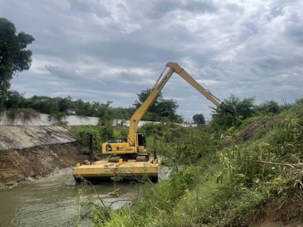 ไฟล์แนบ การประปาส่วนภูมิภาคสาขาเพชรบุรี ได้รับการสนับสนุน จากองค์การบริหารส่วนจังหวัดเพชรบุรี ดำเนินการขุดลอกคลอง ตักตะกอนดินและกำจัดวัชพืชในคลองชักน้ำดิบ