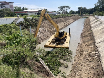 ไฟล์แนบ การประปาส่วนภูมิภาคสาขาเพชรบุรี ได้รับการสนับสนุน จากองค์การบริหารส่วนจังหวัดเพชรบุรี ดำเนินการขุดลอกคลอง ตักตะกอนดินและกำจัดวัชพืชในคลองชักน้ำดิบ