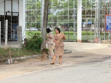 ไฟล์แนบ กปภ.สาขากระนวน ร่วมแรงร่วมใจทำความสะอาด ปรับภูมิทัศน์รอบหอถังสูง 