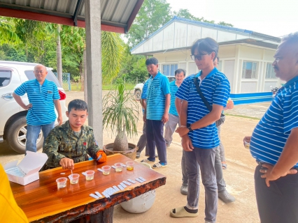 ไฟล์แนบ กปภ.สาขาหนองบัวแดง เข้ารับการตรวจหาสารเสพติด ตามแนวคิดโครงการโรงงานสีขาว และมาตรฐานการป้องกันและแก้ไขปัญหายาเสพติด (มยส.)