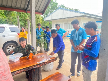 ไฟล์แนบ กปภ.สาขาหนองบัวแดง เข้ารับการตรวจหาสารเสพติด ตามแนวคิดโครงการโรงงานสีขาว และมาตรฐานการป้องกันและแก้ไขปัญหายาเสพติด (มยส.)