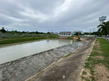 ไฟล์แนบ การประปาส่วนภูมิภาคสาขาเพชรบุรี  ดำเนินโครงการขุดลอกคลองชักน้ำดิบ