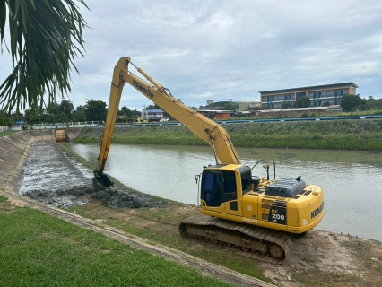ไฟล์แนบ การประปาส่วนภูมิภาคสาขาเพชรบุรี  ดำเนินโครงการขุดลอกคลองชักน้ำดิบ