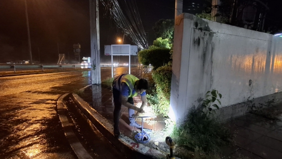 ไฟล์แนบ กปภ.สาขาพระนครศรีอยุธยา ดำเนินการทดสอบแรงดันน้ำ (Step Test) ในพื้นที่จ่ายน้ำ MM04