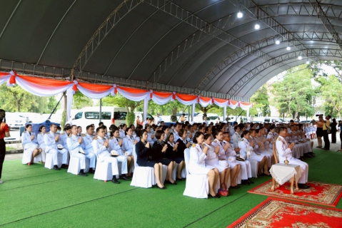 ไฟล์แนบ กปภ.สาขาประจวบคีรีขันธ์ เข้าร่วมพิธีทำบุญตักบาตรถวายพระราชกุศลและพิธีถวายพระพรชัยมงคล เนื่องในวันคล้ายวันประสูติสมเด็จพระเจ้าน้องนางเธอ เจ้าฟ้าจุฬาภรณวลัยลักษณ์ อัครราชกุมารี กรมพระศรีสวางควัฒนวรขัติยราชนารี 4 กรกฎาคม