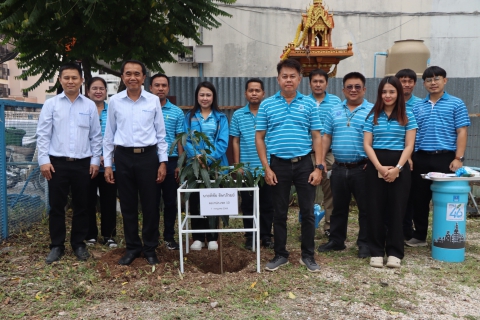 ไฟล์แนบ ผอ.กปภ.ข.10 ตรวจเยี่ยม กปภ.สาขากำแพงเพชร พร้อมปลูก " ต้นมะม่วงพิชัย " คู่ประปา 