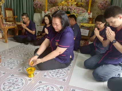 ไฟล์แนบ กปภ.สาขาสวรรคโลก ร่วมถวายเทียนพรรษา เนื่องในวันอาสาฬหบูชา และวันเข้าพรรษา ประจำปี 2568
