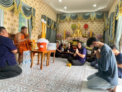 ไฟล์แนบ กปภ.สาขาสวรรคโลก ร่วมถวายเทียนพรรษา เนื่องในวันอาสาฬหบูชา และวันเข้าพรรษา ประจำปี 2568