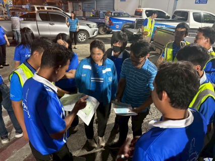 ไฟล์แนบ กปภ.สาขาขอนแก่น (พ)  รวมพลังมุ่งลดน้ำสูญเสีย  ลงพื้นที่สำรวจหาท่อแตกรั่ว