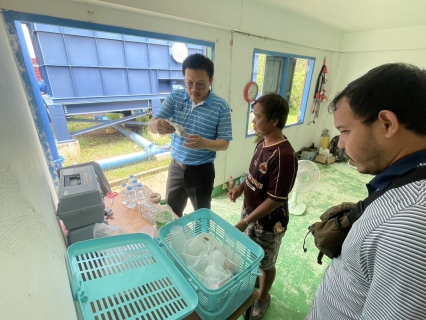 ไฟล์แนบ กรค.6 ลงพื้นที่สนับสนุนการแก้ไขปัญหาคุณภาพน้ำ กปภ.สาขากระนวน
