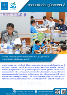 ไฟล์แนบ กปภ.ข.6 เข้าร่วมประชุมหารือโครงการก่อสร้างและปรับปรุงแหล่งน้ำจังหวัดชัยภูมิ ประจำปีงบประมาณ 2569