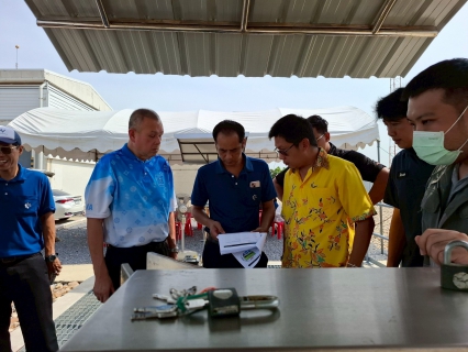 ไฟล์แนบ กปภ.สาขาอ้อมน้อย ร่วมตรวจสอบและทดสอบความเที่ยงตรงของมาตรวัดน้ำหลัก ครั้งที่ 2 ประจำปี 2568