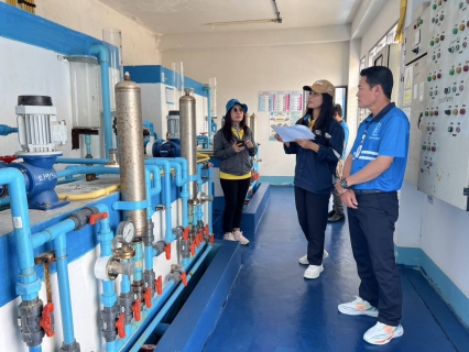 ไฟล์แนบ กรค.6 ลงพื้นที่ตรวจประเมินโครงการจัดการน้ำสะอาด (WSP) และโครงการสถานีผลิตน้ำดีเด่น ของ กปภ.ข.6 ประจำปี 2568 ณ กปภ.สาขาชนบท