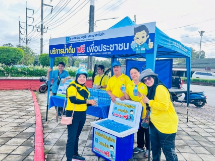 ไฟล์แนบ กปภ.สาขาตะกั่วป่า สนับสนุนน้ำดื่มบรรจุขวดตราสัญลักษณ์ กปภ. ภายใต้โครงการกปภ.น้ำใจ(PWA Care) ให้กับที่ว่าการอำเภอตะกั่วป่า