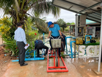 ไฟล์แนบ การประปาส่วนภูมิภาคสาขาแม่สาย ลงพื้นที่ศึกษาดูงานกิจกรรมแลกเปลี่ยนเรียนรู้และการพัฒนาในกิจกรรมชุมชร ณ ศูนย์การเรียนรู้โซล่าเซลล์เชียงราย