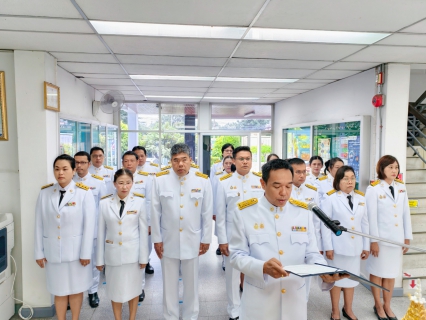 ไฟล์แนบ กปภ.ข.3 จัดพิธีถวายสัตย์ปฏิญาณเพื่อเป็นข้าราชการที่ดีและพลังของแผ่นดิน ประจำปี 2568 เนื่องในโอกาสวันเฉลิมพระชนมพรรษาพระบาทสมเด็จพระเจ้าอยู่หัว 28 กรกฎาคม 2568