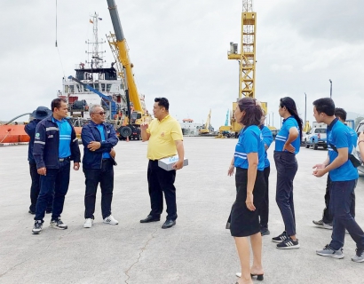 ไฟล์แนบ กปภ.สาขาระนอง ศึกษาดูงานระบบปฏิบัติการท่าเรือระนอง