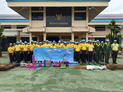 ไฟล์แนบ กปภ.สาขาพนัสนิคม ร่วมกิจกรรมจิตอาสาบำเพ็ญสาธารณประโยชน์และบำเพ็ญสาธารณกุศลเฉลิมพระเกียรติพระบาทสมเด็จพระเจ้าอยู่หัว เนื่องในโอกาสวันเฉลิมพระชนมพรรษา 28 กรกฎาคม 2568