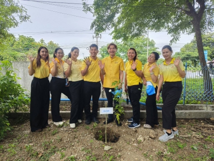 ไฟล์แนบ กปภ.ข. 10 จัดพิธีทำบุญตักบาตรข้าวสาร อาหารแห้ง และกิจกรรมปลูกต้นไม้เพิ่มพื้นที่สีเขียว เนื่องในโอกาสวันเฉลิมพระชนมพรรษา พระบาทสมเด็จพระเจ้าอยู่หัว รัชกาลที่ 10