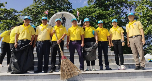 ไฟล์แนบ กปภ.สาขานครศรีธรรมราช  ร่วมโครงการจิตอาสา หน่วยพระราชทานและประชาชนจิตอาสา  "เราทำความดีด้วยหัวใจ" 