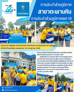 ไฟล์แนบ กปภ.สาขาตะพานหิน มอบน้ำดื่มตราสัญลักษณ์ กปภ.กิจกรรมบำเพ็ญประโยชน์เฉลิมพระเกียรติพระบาทสมเด็จพระเจ้าอยู่หัว เนื่องในวันเฉลิมพระชนมพรรษา 28 กรกฎาคม 2568