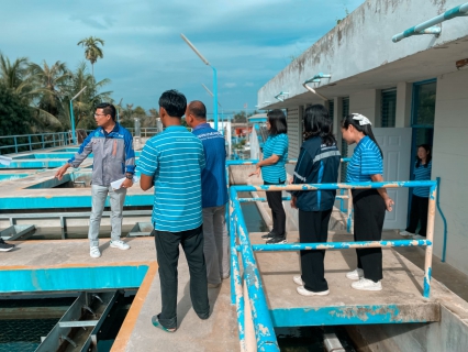 ไฟล์แนบ กปภ.สาขากุยบุรี ให้การต้อนรับผู้ช่วยผู้อำนวยการการประปาส่วนภูมิภาคเขต 3 พร้อมคณะกรรมการ ตรวจประเมินผลการดำเนินงานโครงการจัดการน้ำสะอาด Water Safety Plan : WSP ปี 2568 