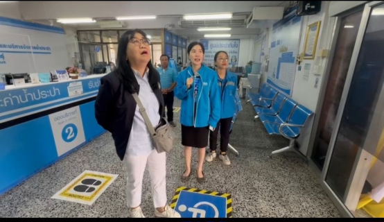 ไฟล์แนบ กปภ.สาขากาฬสินธุ์  ต้อนรับผู้ตรวจฯ GECC ลงพื้นที่ตรวจ Surprise Check