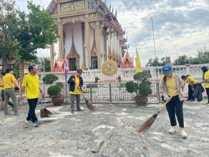 ไฟล์แนบ กปภ.สาขาคลองหลวง ร่วมกิจกรรมจิตอาสาบำเพ็ญประโยชน์และบำเพ็ญสาธารณกุศล เนื่องในวันเฉลิมพระชนมพรรษา พระบาทสมเด็จพระเจ้าอยู่หัว 28 กรกฎาคม 2568