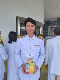 ไฟล์แนบ กปภ.สาขาบ้านโป่ง เข้าร่วมพิธีทำบุญตักบาตรถวายพระราชกุศล เฉลิมพระเกียรติพระบาทสมเด็จพระเจ้าอยู่หัว และพิธีถวายสัตย์ปฏิญาณเพื่อเป็นข้าราชการที่ดีเนื่องในโอกาสวันเฉลิมพระชนมพรรษา  28 กรกฎาคม 2568 