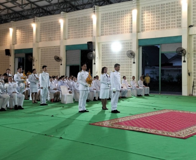 ไฟล์แนบ การประปาส่วนภูมิภาคสาขากบินทร์บุรี  เข้าร่วมพิธีทำบุญตักบาตรถวายพระราชกุศล และพิธีถวายเครื่องราชสักการะและวางพานพุ่ม และพิธีจุดเทียนถวายพระพรชัยมงคล เฉลิมพระเกียรติพระบาทสมเด็จพระเจ้าอยู่หัว เนื่องในโอกาสวันเฉลิมพระชนมพรรษา 28 กรกฎาคม 2568 ร่วมกับที่ว่าการอำเภอกบินทร์บุรี