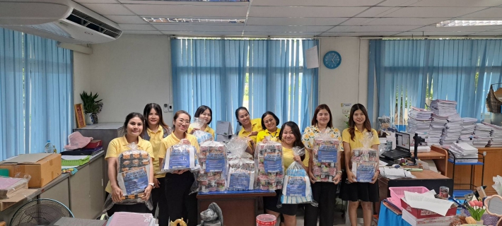 ไฟล์แนบ กปภ. สาขาปทุมธานี (พ) ร่วมบริจาคสิ่งของเพื่อช่วยเหลือผู้ประสบภัยชายแดนไทย - กัมพูชา